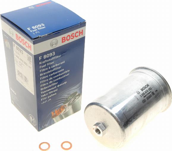 BOSCH 0 986 AF8 093 - Degvielas filtrs www.autospares.lv