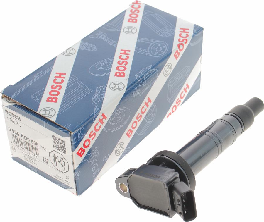 BOSCH 0 986 AG0 508 - Aizdedzes spole www.autospares.lv