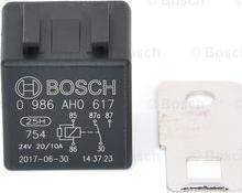 BOSCH 0 986 AH0 617 - Relejs, Darba strāva www.autospares.lv