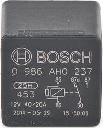 BOSCH 0 986 AH0 237 - Relejs, Darba strāva www.autospares.lv