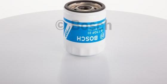 BOSCH 0 986 B00 042 - Eļļas filtrs www.autospares.lv