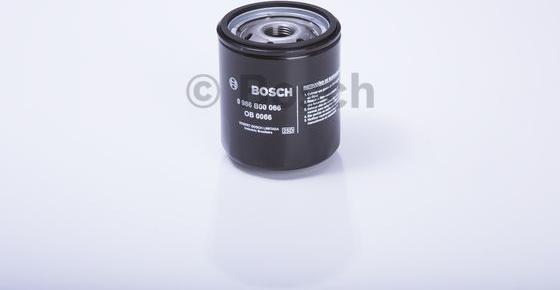 BOSCH 0 986 B00 066 - Eļļas filtrs www.autospares.lv