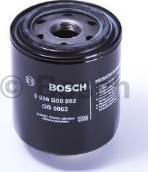 BOSCH 0 986 B00 062 - Eļļas filtrs www.autospares.lv