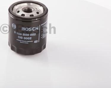 BOSCH 0 986 B00 002 - Eļļas filtrs www.autospares.lv