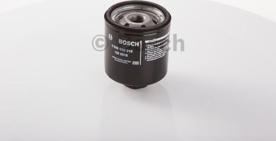 BOSCH 0 986 B00 016 - Eļļas filtrs www.autospares.lv