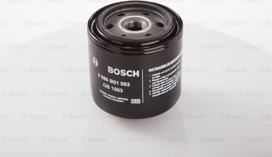 BOSCH 0 986 B01 003 - Масляный фильтр www.autospares.lv