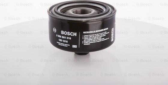 BOSCH 0 986 B01 016 - Eļļas filtrs autospares.lv