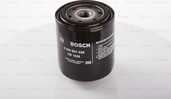 BOSCH 0 986 B01 026 - Масляный фильтр www.autospares.lv