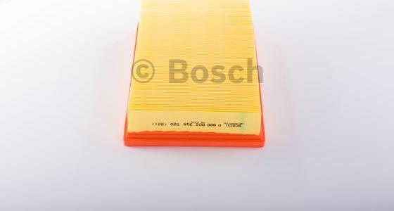 BOSCH 0 986 B02 308 - Gaisa filtrs www.autospares.lv