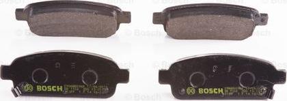 BOSCH 0 986 BB0 960 - Brake Pad Set, disc brake www.autospares.lv