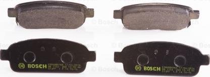 BOSCH 0 986 BB0 960 - Тормозные колодки, дисковые, комплект www.autospares.lv