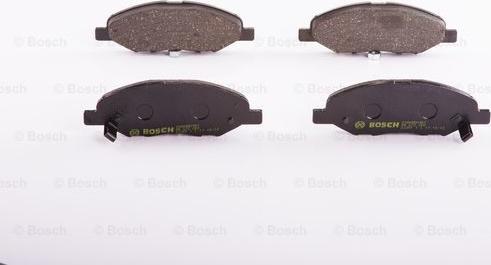 BOSCH 0 986 BB0 961 - Bremžu uzliku kompl., Disku bremzes www.autospares.lv