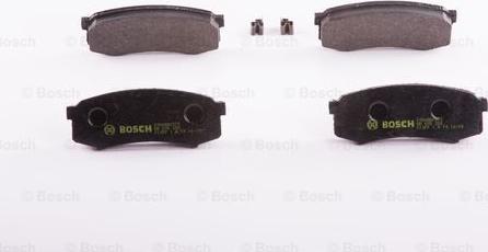 BOSCH 0 986 BB0 973 - Bremžu uzliku kompl., Disku bremzes www.autospares.lv