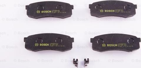 BOSCH 0 986 BB0 973 - Bremžu uzliku kompl., Disku bremzes www.autospares.lv