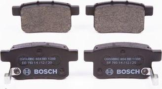 BOSCH 0 986 BB0 464 - Bremžu uzliku kompl., Disku bremzes www.autospares.lv