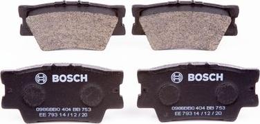 BOSCH 0 986 BB0 404 - Bremžu uzliku kompl., Disku bremzes www.autospares.lv