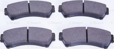 BOSCH 0 986 BB0 599 - Bremžu uzliku kompl., Disku bremzes www.autospares.lv