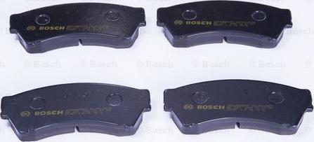 BOSCH 0 986 BB0 599 - Bremžu uzliku kompl., Disku bremzes www.autospares.lv