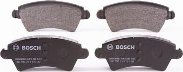 BOSCH 0 986 BB0 515 - Bremžu uzliku kompl., Disku bremzes www.autospares.lv