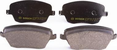 BOSCH 0 986 BB0 518 - Bremžu uzliku kompl., Disku bremzes www.autospares.lv