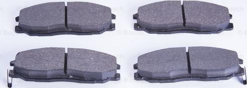 BOSCH 0 986 BB0 589 - Brake Pad Set, disc brake www.autospares.lv