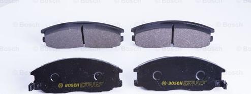 BOSCH 0 986 BB0 589 - Brake Pad Set, disc brake www.autospares.lv