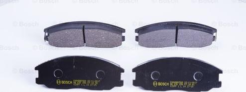 BOSCH 0 986 BB0 589 - Brake Pad Set, disc brake www.autospares.lv