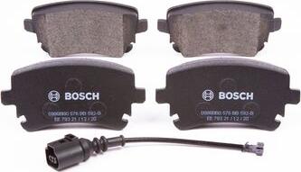 BOSCH 0 986 BB0 576 - Bremžu uzliku kompl., Disku bremzes www.autospares.lv