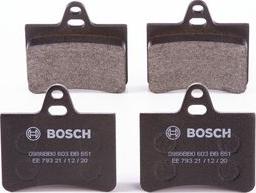 BOSCH 0 986 BB0 603 - Bremžu uzliku kompl., Disku bremzes autospares.lv