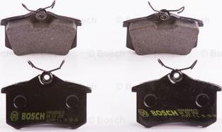 BOSCH 0 986 BB0 619 - Brake Pad Set, disc brake www.autospares.lv