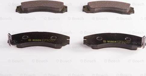 BOSCH 0 986 BB0 093 - Brake Pad Set, disc brake www.autospares.lv