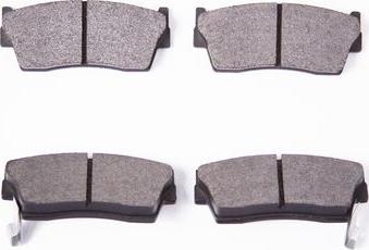 BOSCH 0 986 BB0 089 - Brake Pad Set, disc brake www.autospares.lv