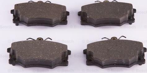 BOSCH 0 986 BB0 080 - Brake Pad Set, disc brake www.autospares.lv