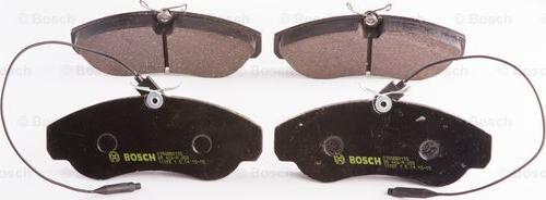 BOSCH 0 986 BB0 155 - Brake Pad Set, disc brake www.autospares.lv