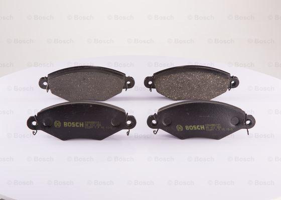 BOSCH 0 986 BB0 101 - Bremžu uzliku kompl., Disku bremzes autospares.lv