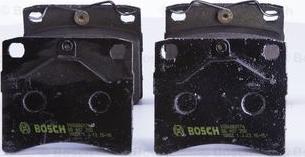 BOSCH 0 986 BB0 174 - Bremžu uzliku kompl., Disku bremzes autospares.lv