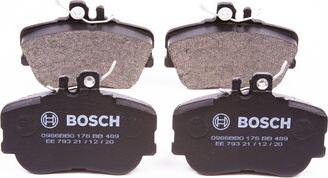 BOSCH 0 986 BB0 176 - Bremžu uzliku kompl., Disku bremzes www.autospares.lv