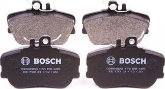 BOSCH 0 986 BB0 176 - Bremžu uzliku kompl., Disku bremzes www.autospares.lv