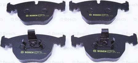 BOSCH 0 986 BB0 839 - Bremžu uzliku kompl., Disku bremzes www.autospares.lv