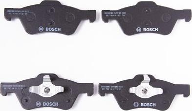 BOSCH 0 986 BB0 380 - Bremžu uzliku kompl., Disku bremzes www.autospares.lv