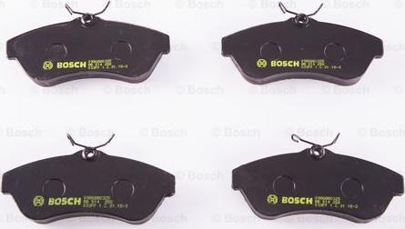 BOSCH 0 986 BB0 325 - Bremžu uzliku kompl., Disku bremzes www.autospares.lv