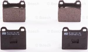 BOSCH 0 986 BB0 255 - Bremžu uzliku kompl., Disku bremzes www.autospares.lv