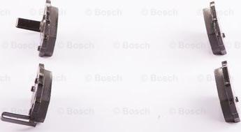 BOSCH 0 986 BB0 211 - Bremžu uzliku kompl., Disku bremzes www.autospares.lv