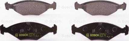 BOSCH 0 986 BB0 273 - Тормозные колодки, дисковые, комплект www.autospares.lv