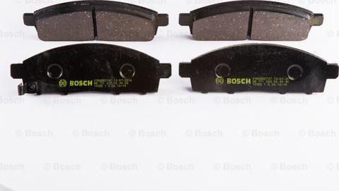 BOSCH 0 986 BB0 747 - Bremžu uzliku kompl., Disku bremzes www.autospares.lv