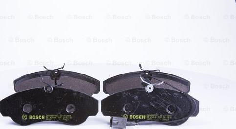 BOSCH 0 986 BB0 707 - Bremžu uzliku kompl., Disku bremzes www.autospares.lv