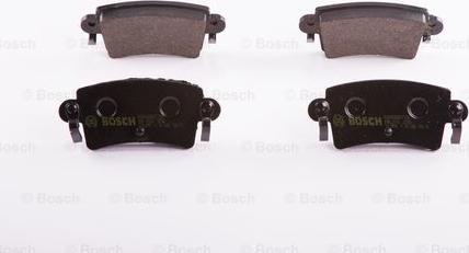 BOSCH 0 986 BB0 726 - Bremžu uzliku kompl., Disku bremzes www.autospares.lv