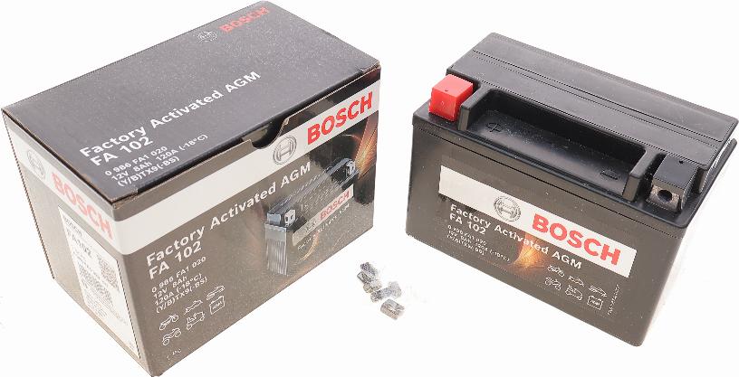 BOSCH 0 986 FA1 020 - Startera akumulatoru baterija www.autospares.lv