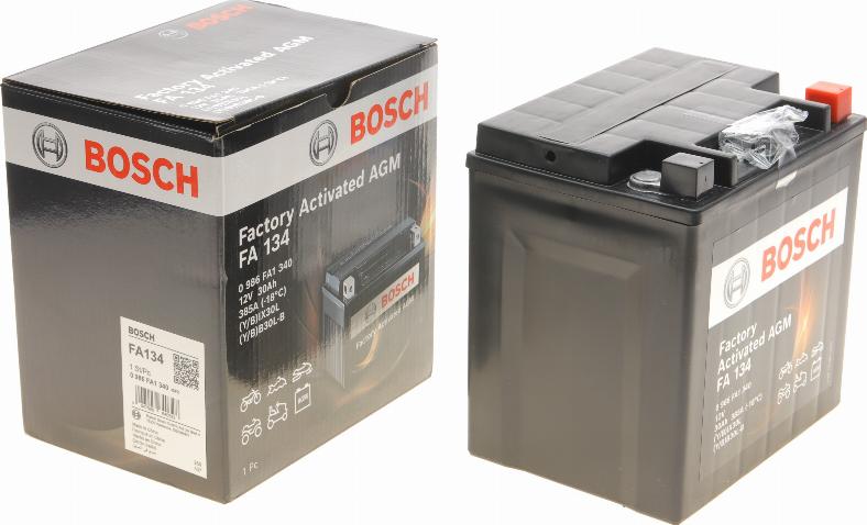 BOSCH 0 986 FA1 340 - Startera akumulatoru baterija www.autospares.lv