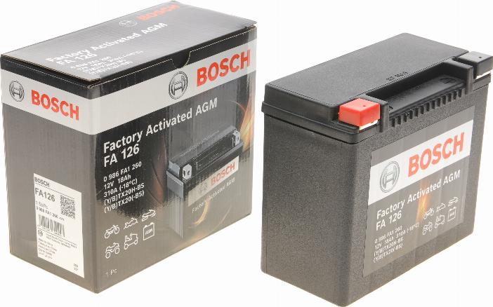 BOSCH 0 986 FA1 260 - Startera akumulatoru baterija www.autospares.lv